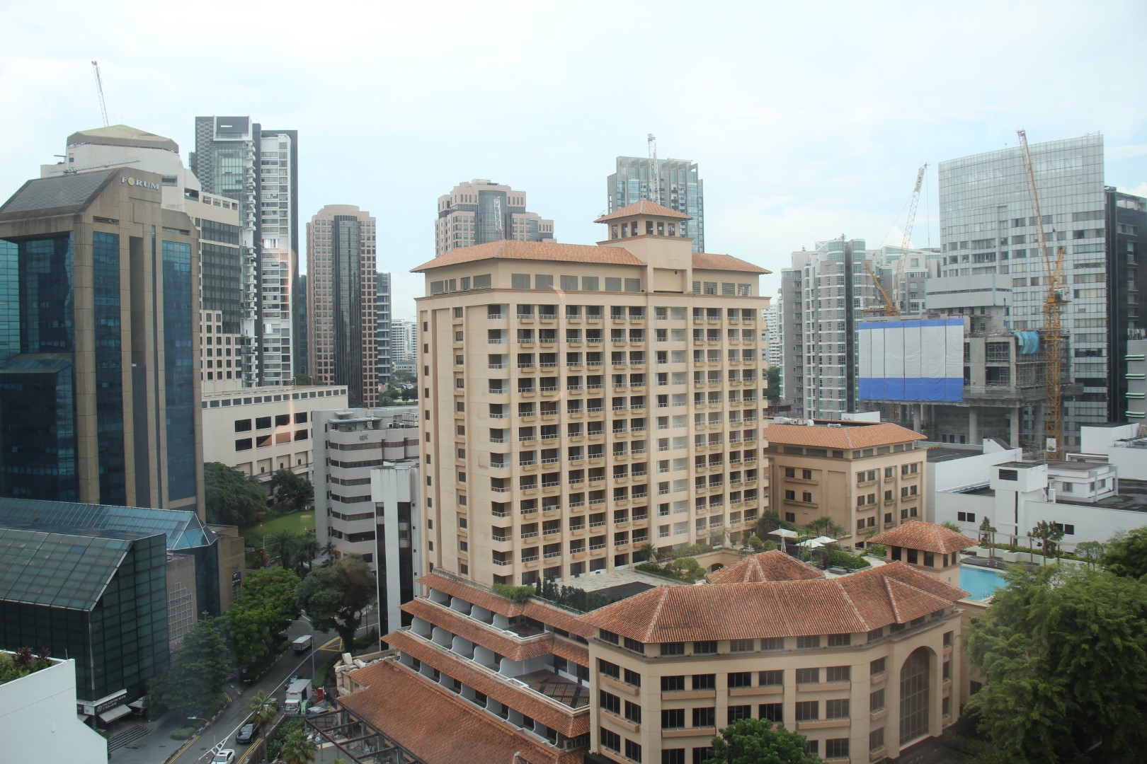 View on Orchard Rd