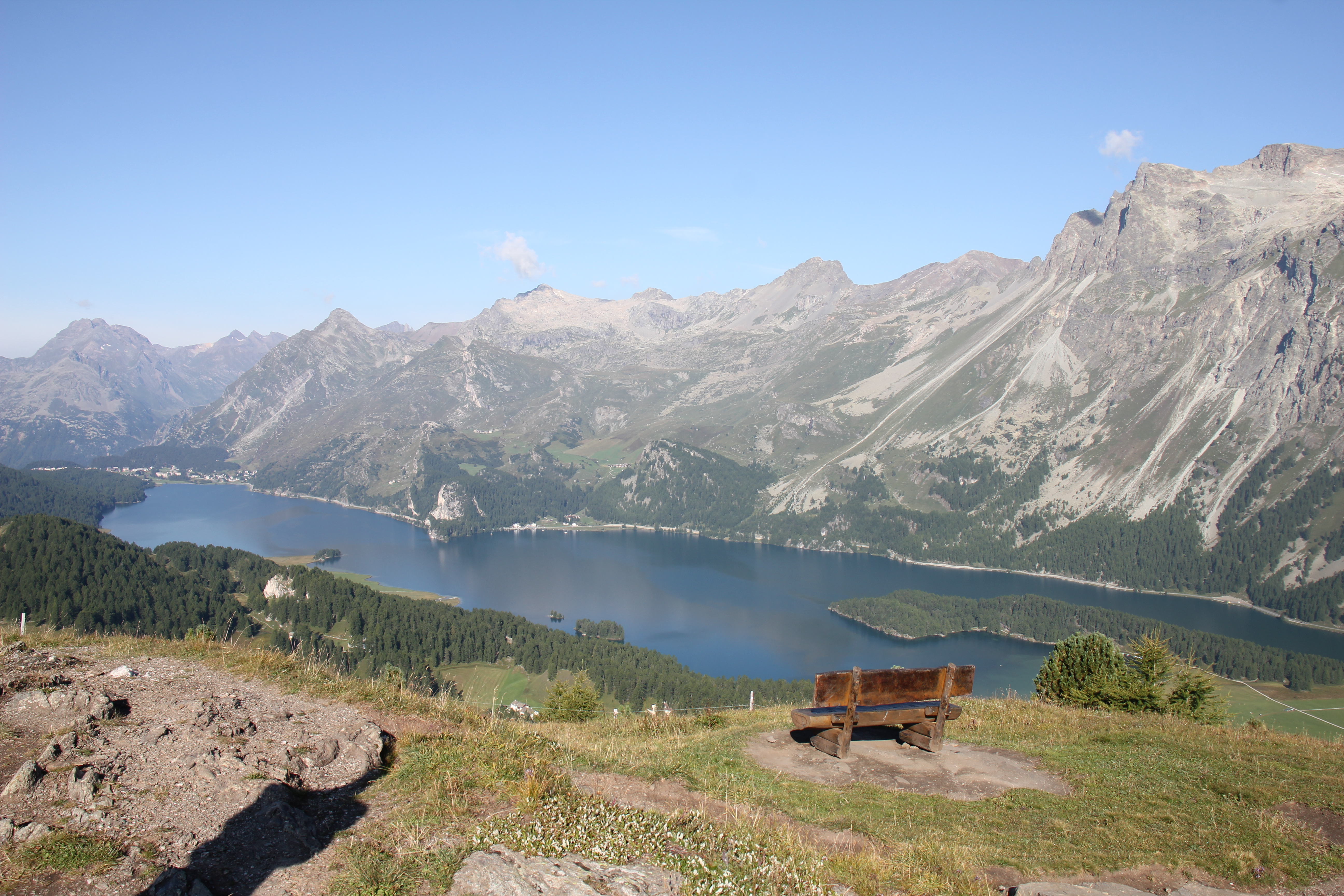 silsersee from marmoré