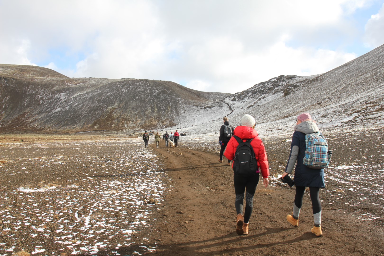 hike to volcano