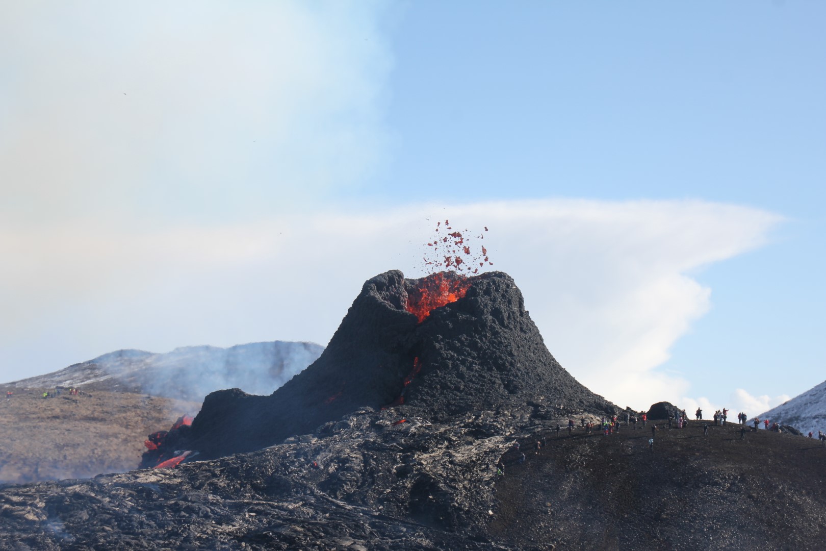 volcano view