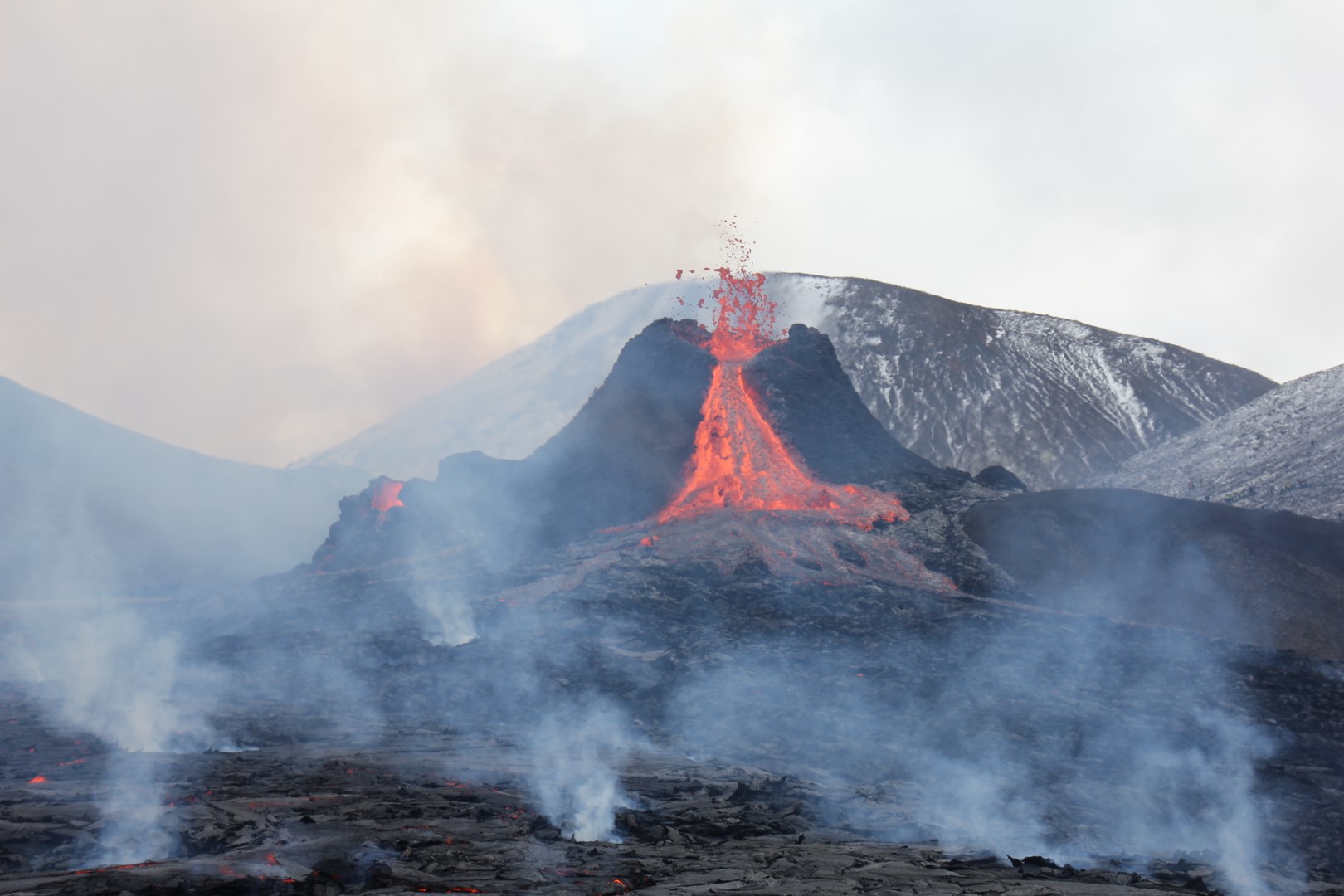 volcano view